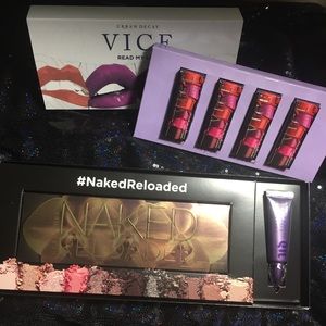 Urban Decay Naked Reloaded & Vice lipstick kits